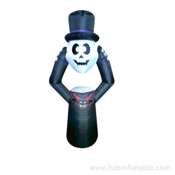 Hot inflatable headless skeleton for Halloween party